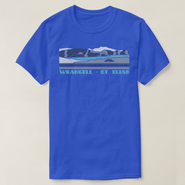 T-shirt Wrangell St Elias US National Park Cadeau Wrangell (Design devant)
