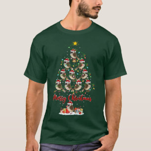 T-shirt Wren Bird Lover Xmas Matching Santa Wren Christmas