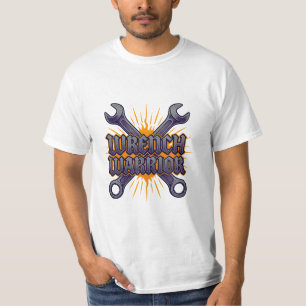 T-shirt Wrench Warrior - Badge de clé traversée
