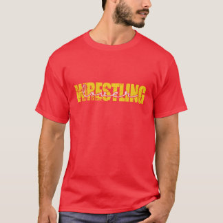 T-shirt Wrestling Lover Show Ring Fight Stunt friend