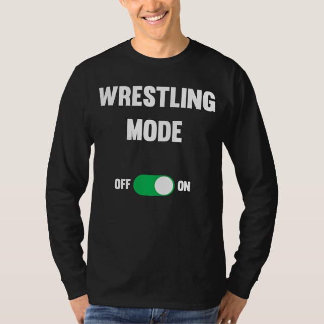 T-shirt Wrestling Mode On Greco Roman Wrestling (Devant)