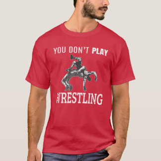 T-shirt Wrestling Quote For Wrestler Boys boy