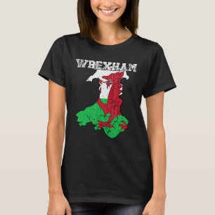 T-shirt Wrexham Pride du Pays de Galles Gallois Dragon Fan