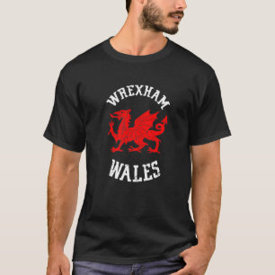 T-shirt Wrexham Wales Retro Vintage