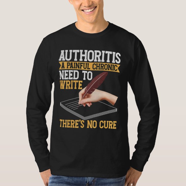 T-shirt Writing For Authors And Writers 1 (Devant)