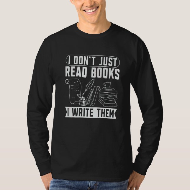 T-shirt Writing For Authors And Writers  10 (Devant)