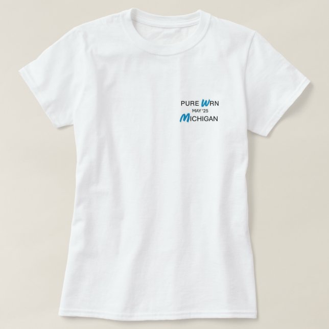 T - Shirt WRN in Michigan (Design vorne)