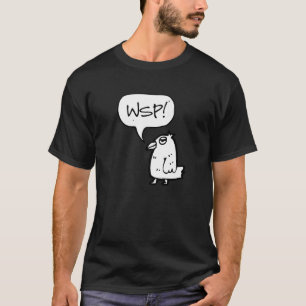 T-shirt WSP Quoi de neuf Sarcastic Parrot Illustration Gra