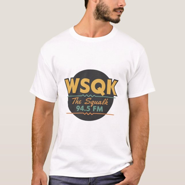 T-shirt Wsqk Squawk (Devant)