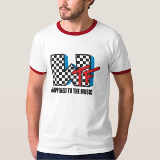 T-shirt WTF est arrivé à la musique