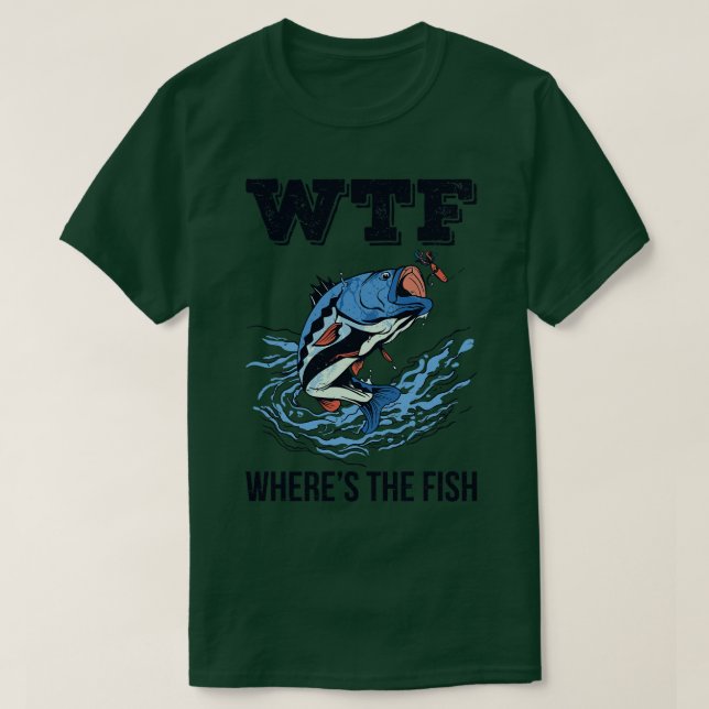 T-shirt WTF Whats Le Poisson II (Design devant)