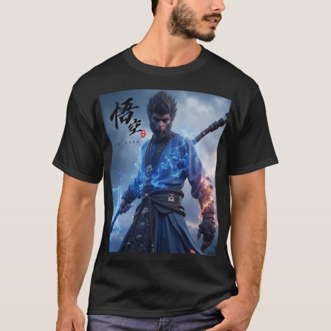 T-shirt Wukong électrique (Devant)