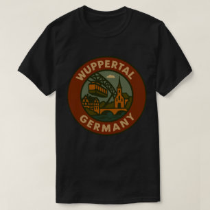 T-shirt Wuppertal Allemagne Art de Ville
