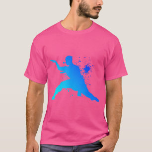 T-shirt Wushu Homme'S Martial Arts Kungfu Kung Fu