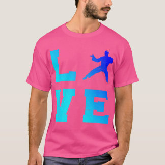 T-shirt Wushu Martial Arts Kungfu Kung Fu Hommes Femmes