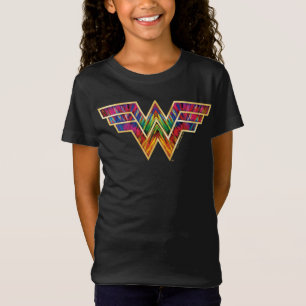 T-Shirt WW84  Logo de Wondoman Kaleidoscope