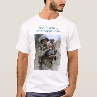 T-shirt WWII Soldier with puppy MAAFA