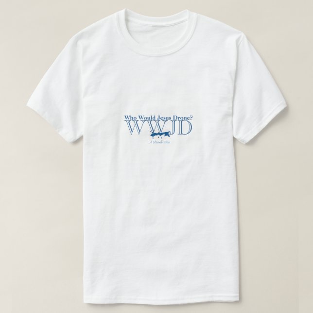 T-shirt WWJD - Qui Jésus Draguerait (Design devant)