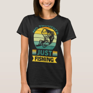 T-shirt Wwol Pas De Pensées, Juste Pêcher