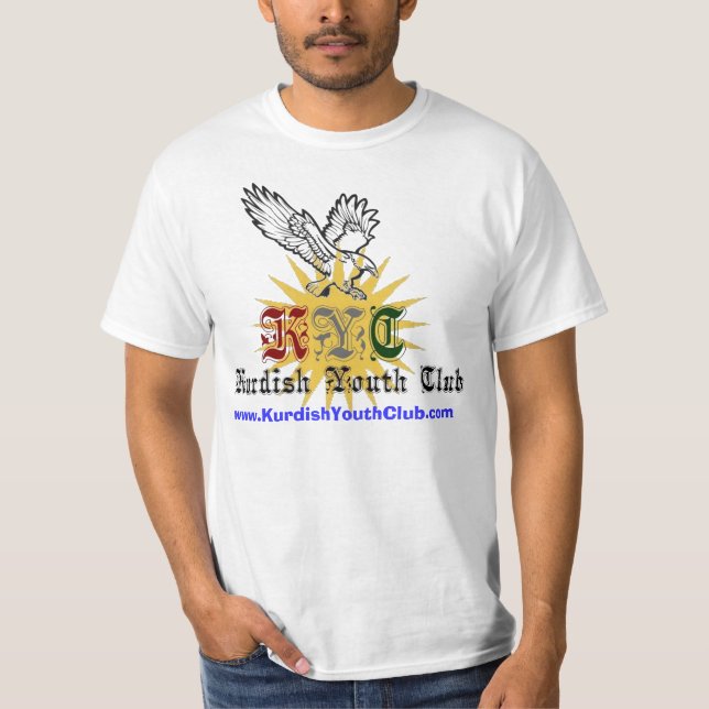 T-shirt www.KurdishYouthClub… (Devant)