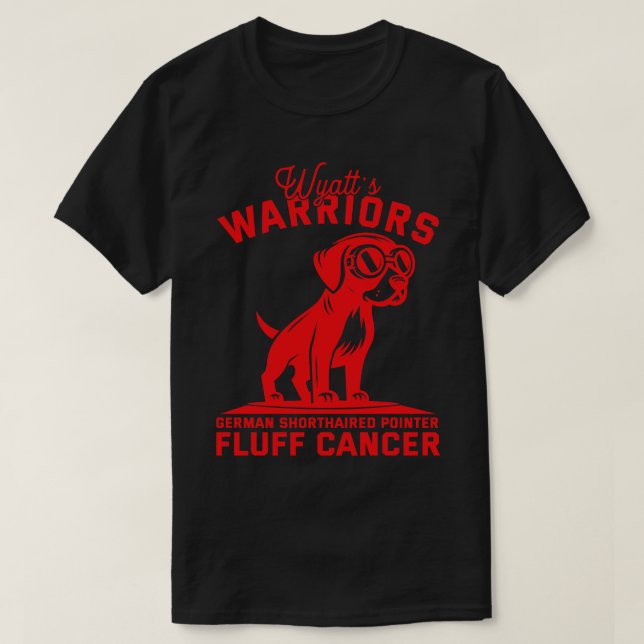 T-shirt Wyatts Warriors GSP Fluff 1 (Design devant)
