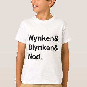 T-shirt Wynken Blynken & Nod Histoire du coucher du sabo