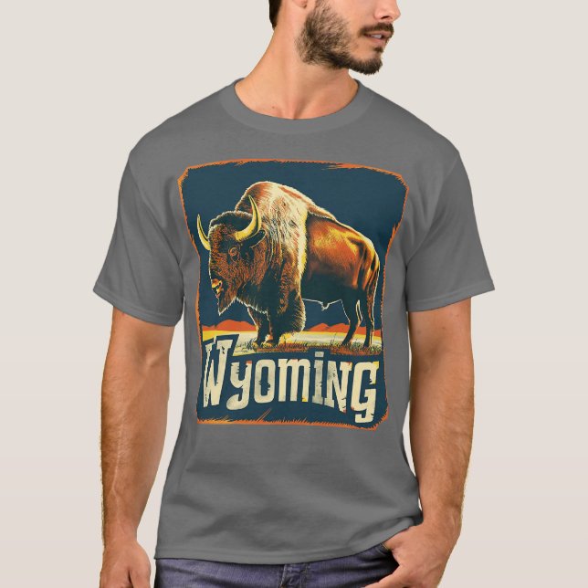 T-shirt Wyoming (Devant)