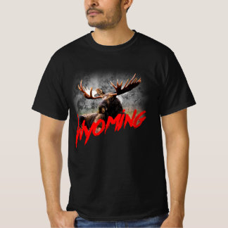 T-shirt Wyoming avec orignal