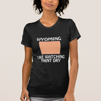 T-shirt Wyoming - Comme Regarder de la Peinture Sécher