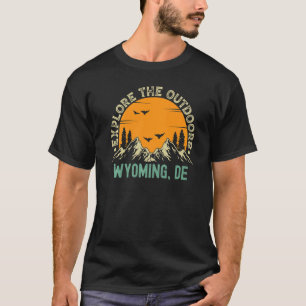 T-shirt Wyoming, Delaware - Explorez Le Outdoors Premium