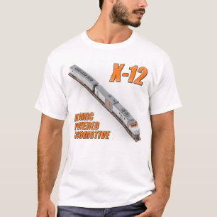 T-shirt X-12 Locomotive à propulsion atomique