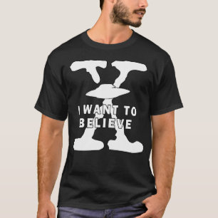 T-shirt X-Files Je Veux Croire Ufo