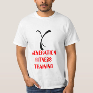 T-shirt X, FORMATION de FORME PHYSIQUE de GÉNÉRATION