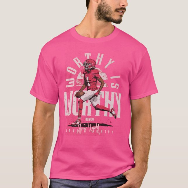 T-shirt Xavier Worthy Kansas City Vaut La Peine Classique (Devant)