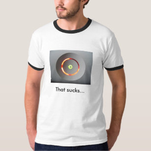 T-shirt Xbox 360 3 lumières rouges