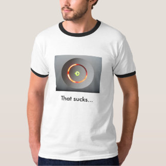 T-shirt Xbox 360 3 lumières rouges