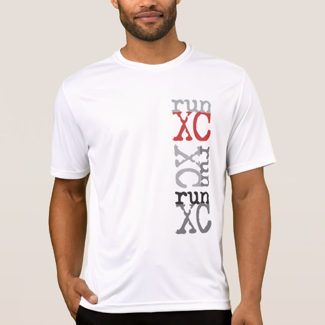 T-shirt XC couru - fonctionnement de pays croisé (Devant)