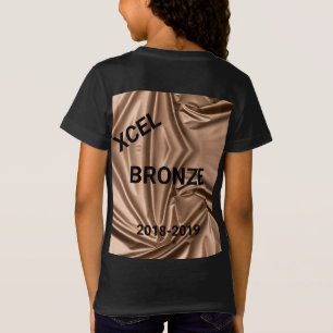 T-shirt Xcel Bronze Girls Gymnastique