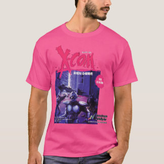 T-shirt Xcom Ufo Défense Japonais Ver.