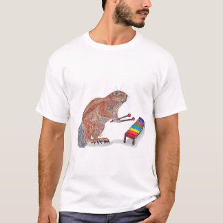 T-SHIRT XERUS PLAYING THE XYLOPHONE 