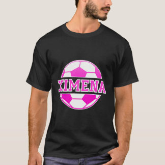 T-shirt Ximena Nom Filles Football Jouer Football Sport Ve