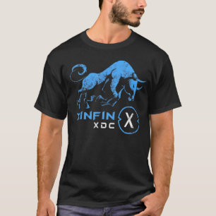 T-shirt XinFin Crypto BULLRUN HODL XDC Token Blockchain Mi