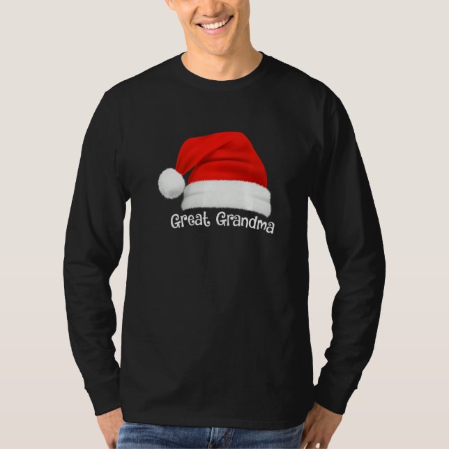 T-shirt Xmas Pajama Group Matching Great Grandma Christmas (Devant)