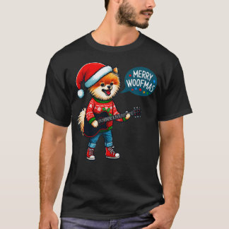T-shirt Xmas Pomeranian 1