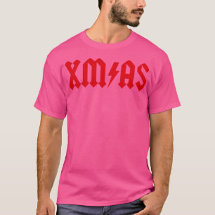 T-shirt Xmas Rock Roll Heavy Metal drôle Noël Noël Noël No