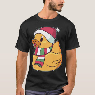 T-shirt Xmas Rubber Ducky Duckie Duck Noël Cadeau mignonne