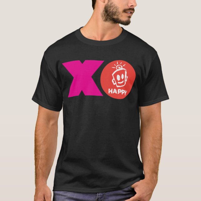 T-shirt XO HAPPY Shirt (Devant)