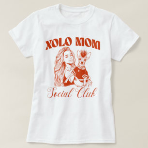 T-shirt Xolo Chien Maman Social Club Femmes