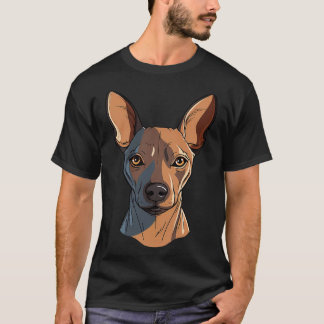 T-shirt Xolo Xoloitzcuintle mexicaine Chien sans cheveux v
