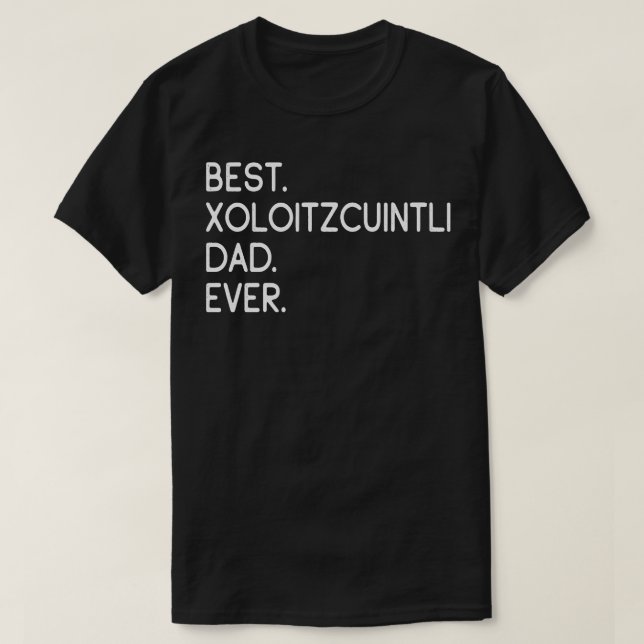 T-shirt Xoloitzcuintli (Design devant)